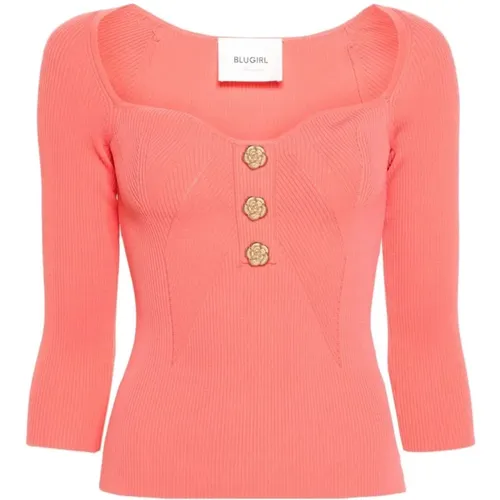 Sweater , female, Sizes: L, XS, S - Blugirl - Modalova