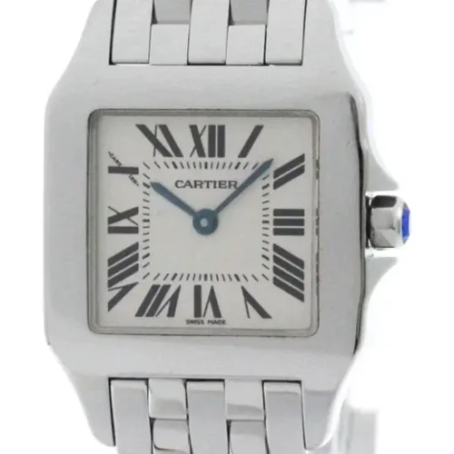 Pre-owned Stainless Steel watches , female, Sizes: ONE SIZE - Cartier Vintage - Modalova