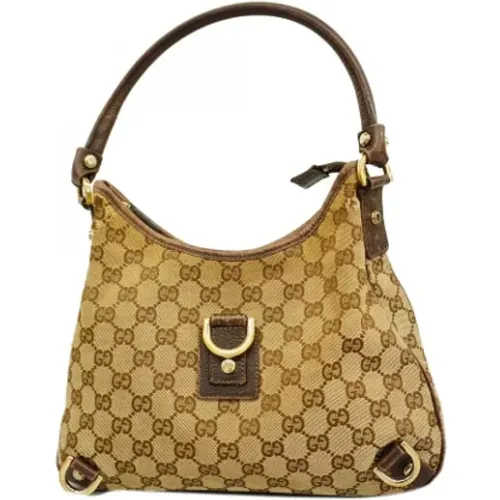 Pre-owned Canvas gucci-bags , female, Sizes: ONE SIZE - Gucci Vintage - Modalova