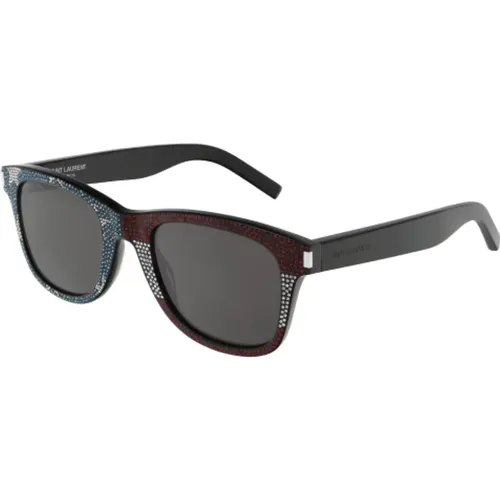 Grey Sunglasses , unisex, Sizes: 50 MM - Saint Laurent - Modalova