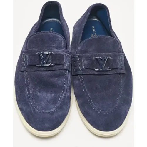 Pre-owned Suede flats , male, Sizes: 6 UK - Louis Vuitton Vintage - Modalova