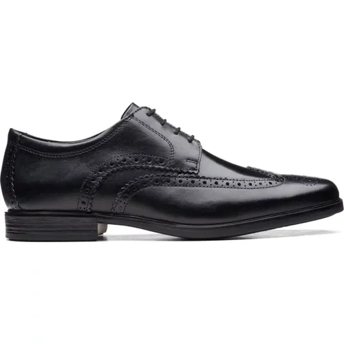 Wingtip Formal Business Shoes , male, Sizes: 7 UK, 12 UK, 9 UK, 10 UK, 8 UK, 11 UK - Clarks - Modalova