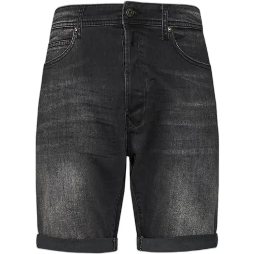 Einfache Baumwollmisch-Shorts mit Taschen , Herren, Größe: W32 - Replay - Modalova
