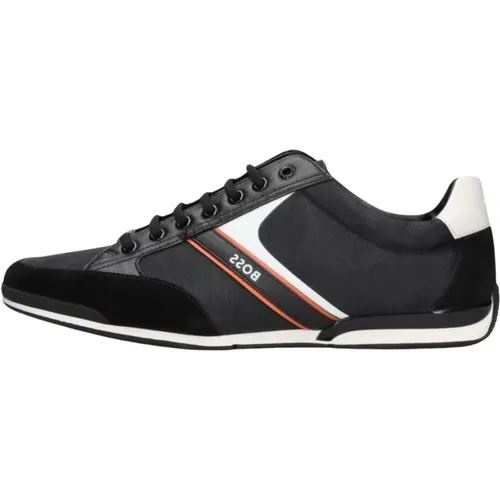 Niedrige Saturn Sneakers , Herren, Größe: 44 EU - Hugo Boss - Modalova