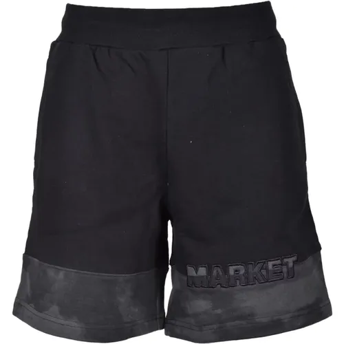 Bermuda Shorts aus Baumwolle , Herren, Größe: S - MARKET - Modalova