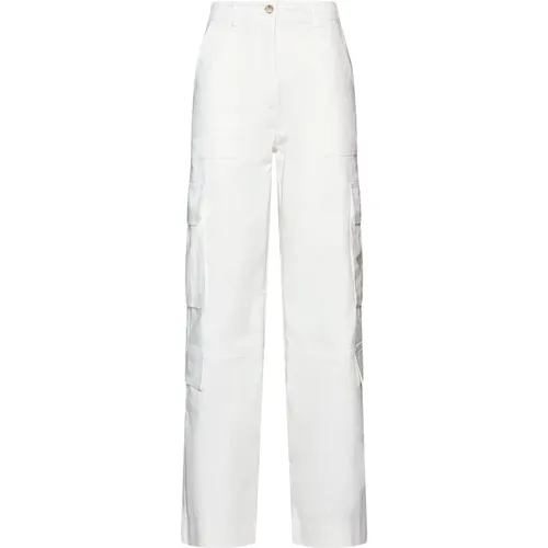 Cargo Trousers , female, Sizes: M, S - Blanca Vita - Modalova