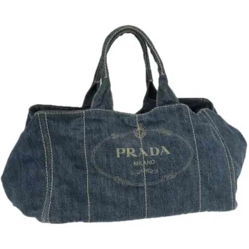 Pre-owned Canvas prada-bags , female, Sizes: ONE SIZE - Prada Vintage - Modalova