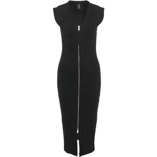 Schwarzes Kleid für Frauen , Damen, Größe: M - Thom Krom - Modalova