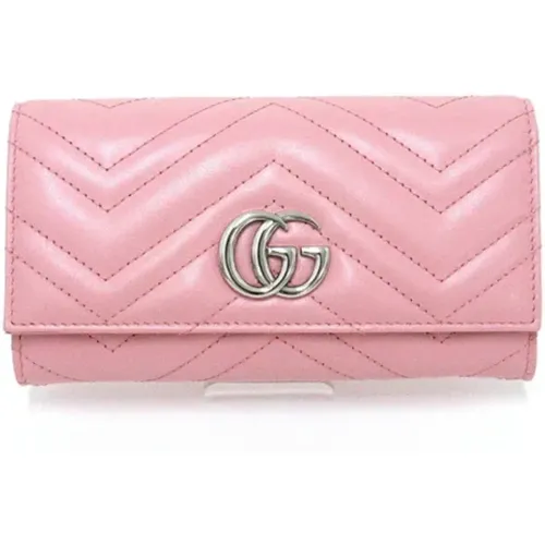 Pre-owned Leather wallets , female, Sizes: ONE SIZE - Gucci Vintage - Modalova