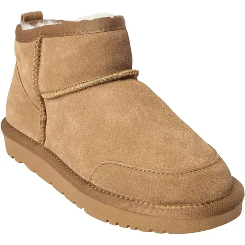 Chunky Sohle Winterstiefel T420 Tan , Damen, Größe: 42 EU - Sofie Schnoor - Modalova