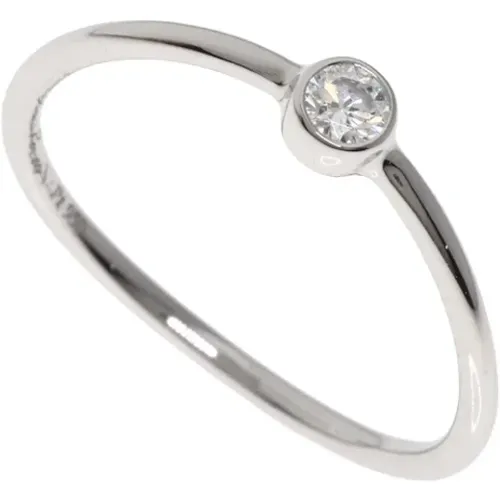 Pre-owned Platinum rings , female, Sizes: ONE SIZE - Tiffany & Co. Pre-owned - Modalova