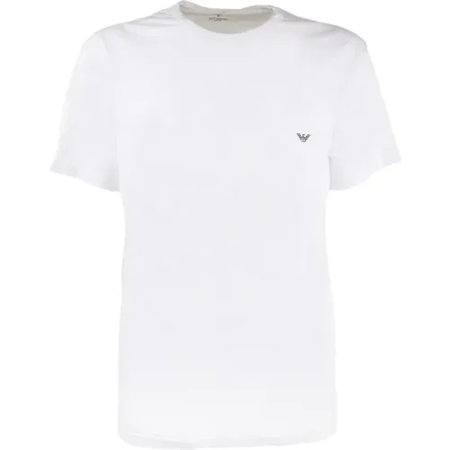 T-Shirts , male, Sizes: L, XL, M, S - Emporio Armani - Modalova