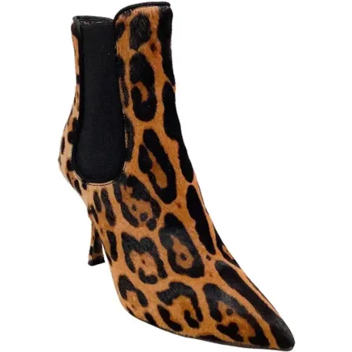 Pre-owned Pony hair boots , female, Sizes: 4 UK - Dolce & Gabbana Pre-owned - Modalova