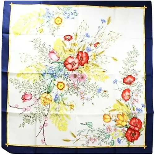 Pre-owned Silk scarves , female, Sizes: ONE SIZE - Gucci Vintage - Modalova