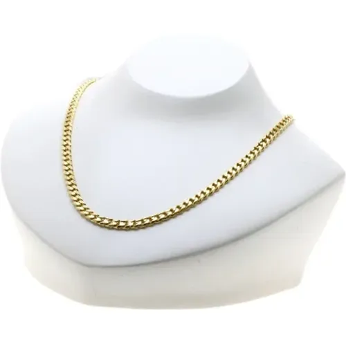 Pre-owned Gold necklaces , female, Sizes: ONE SIZE - Bvlgari Vintage - Modalova