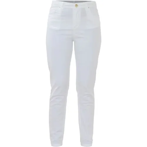 Weiße Skinny Jeans aus Baumwolle - Kocca - Modalova
