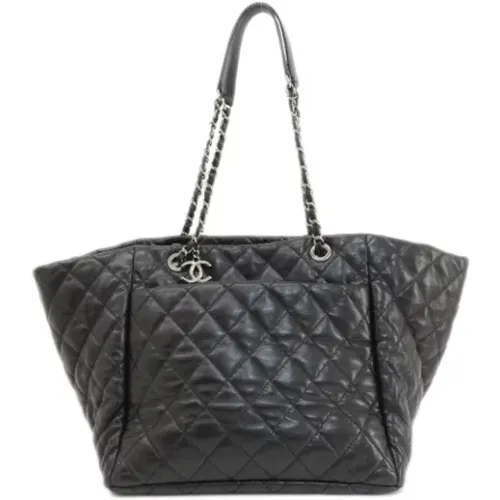 Pre-owned Leather totes , female, Sizes: ONE SIZE - Chanel Vintage - Modalova