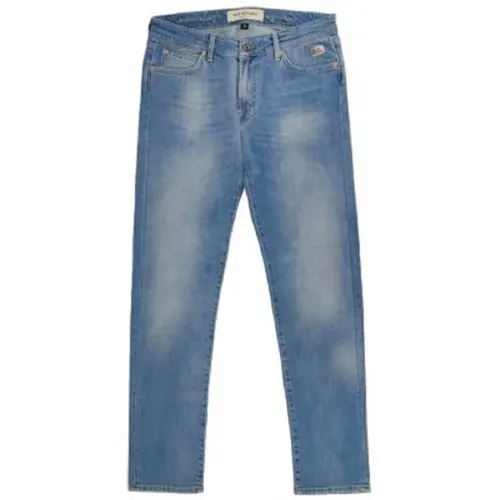 Slim Fit Jeans in Blau für Herren , Herren, Größe: W32 - Roy Roger's - Modalova