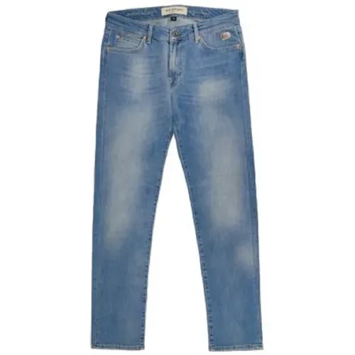 Slim Fit Jeans in Blau für Herren , Herren, Größe: W40 - Roy Roger's - Modalova