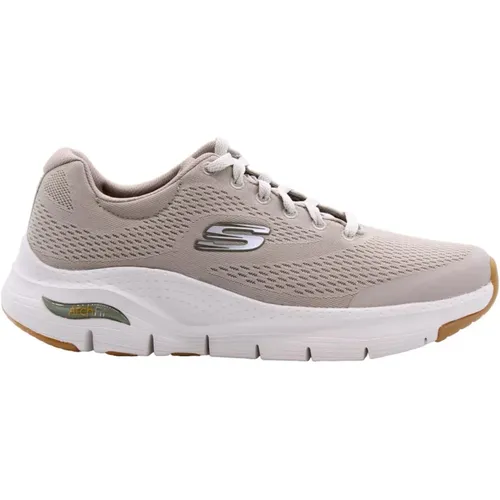 Stylischer Herren Sneaker , Herren, Größe: 46 EU - Skechers - Modalova