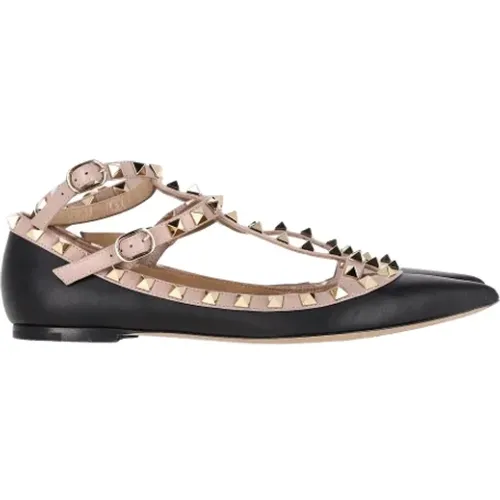 Pre-owned Leder flats - Valentino Vintage - Modalova