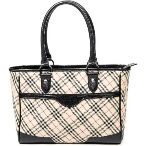 Pre-owned Canvas totes , female, Sizes: ONE SIZE - Burberry Vintage - Modalova