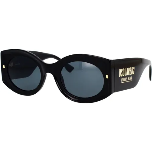 Innovative Sunglasses with Unmistakable Details , unisex, Sizes: 51 MM - Dsquared2 - Modalova