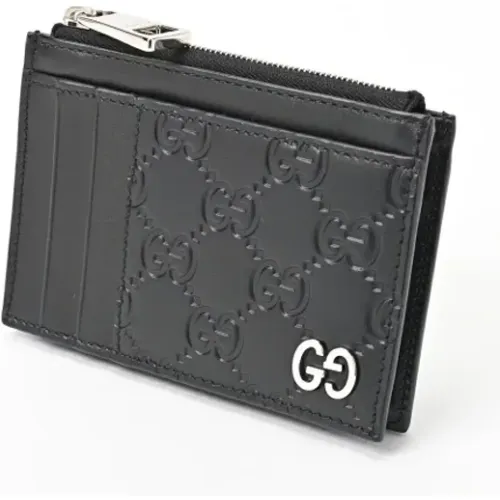 Pre-owned Leather wallets , male, Sizes: ONE SIZE - Gucci Vintage - Modalova