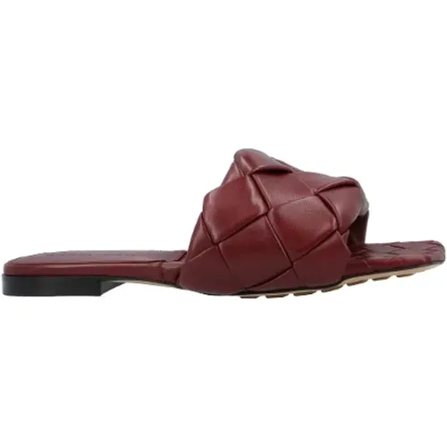 Leather flats , female, Sizes: 6 1/2 UK - Bottega Veneta - Modalova