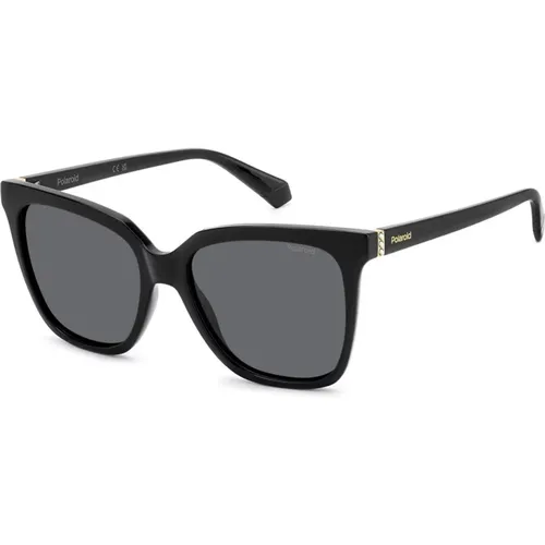 Rectangular Polarized Sunglasses , unisex, Sizes: 52 MM - Polaroid - Modalova