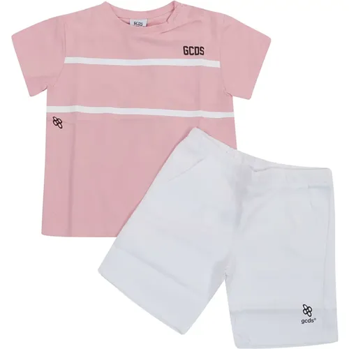 Weißer Quarz T-Shirt+Shorts Set - Gcds - Modalova