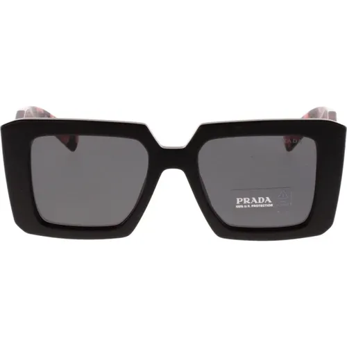 Iconic Sunglasses with Uniform Lenses , female, Sizes: 51 MM - Prada - Modalova