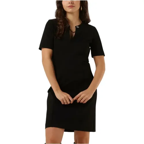Schwarzes Mini Kleid Damen Twinset - Twinset - Modalova