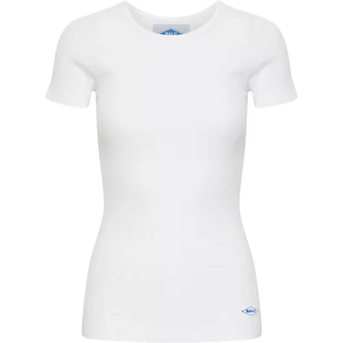 Sporty T-shirt Top Blanc De Blanc - Ball - Modalova