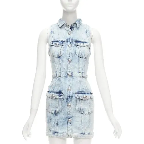 Pre-owned Denim dresses - Balmain Pre-owned - Modalova