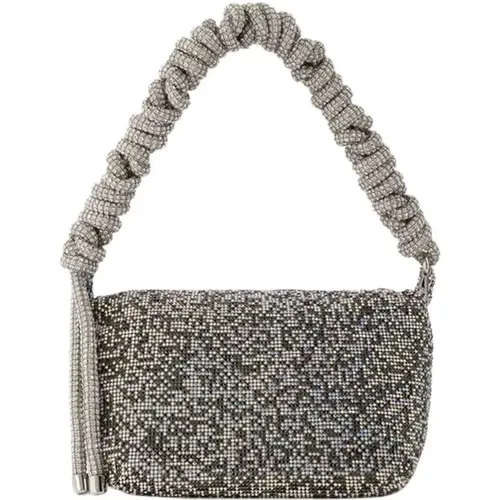 Crystal Mesh Bag , female, Sizes: ONE SIZE - Kara - Modalova