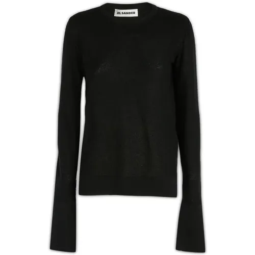 Round Neck Sweater , female, Sizes: M, XS, S - Jil Sander - Modalova