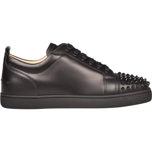 Louis Junior Spikes Sneakers , male, Sizes: 9 1/2 UK, 9 UK - Christian Louboutin - Modalova