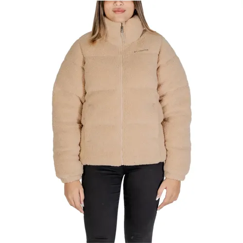 Sherpa Jacke Herbst/Winter Kollektion , Damen, Größe: S - Columbia - Modalova