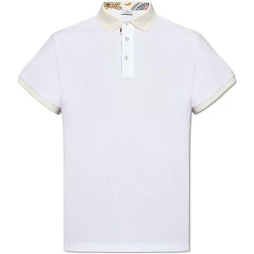 Baumwoll-Poloshirt mit Logo , Herren, Größe: 2XL - ETRO - Modalova