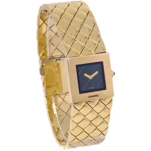 Pre-owned Metal watches , female, Sizes: ONE SIZE - Chanel Vintage - Modalova