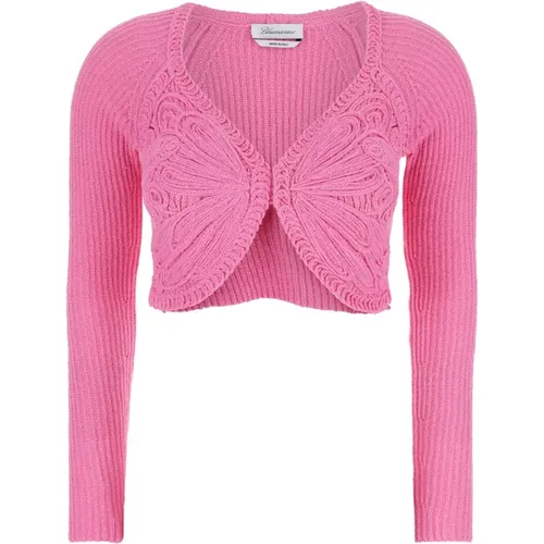 Schmetterlingsdesign Pullover - Blumarine - Modalova