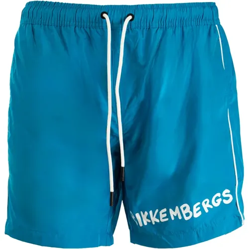 Herren Badeshorts , Herren, Größe: M - Bikkembergs - Modalova