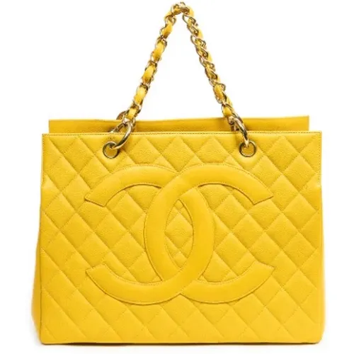 Pre-owned Leather totes , female, Sizes: ONE SIZE - Chanel Vintage - Modalova