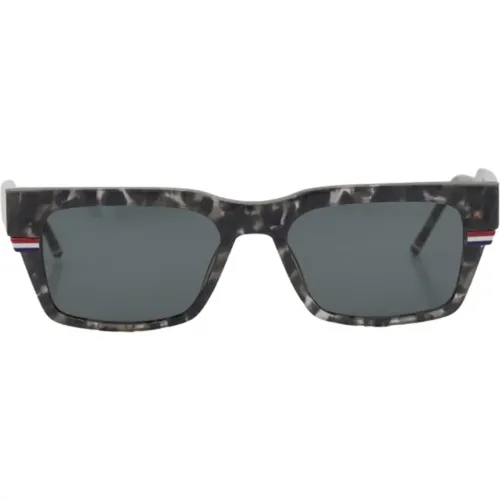 Slim Rectangle ;Tbs714; Sunglasses , unisex, Sizes: ONE SIZE - Thom Browne - Modalova