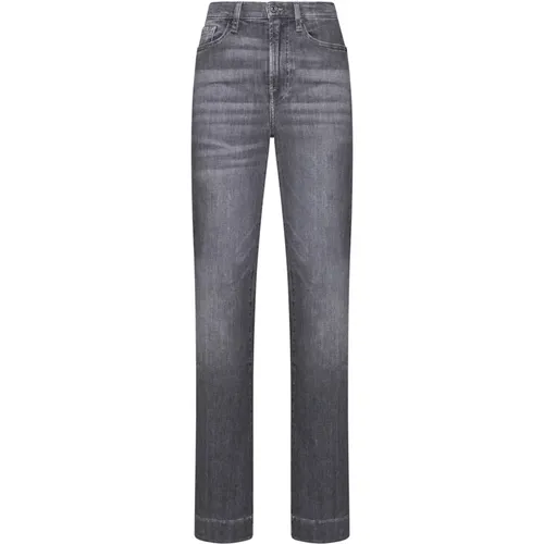 Moderne Dojo Flared Jeans Grau - 7 For All Mankind - Modalova