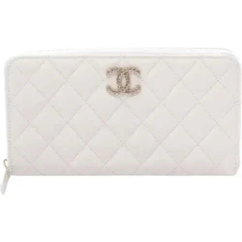 Pre-owned Leather wallets , female, Sizes: ONE SIZE - Chanel Vintage - Modalova