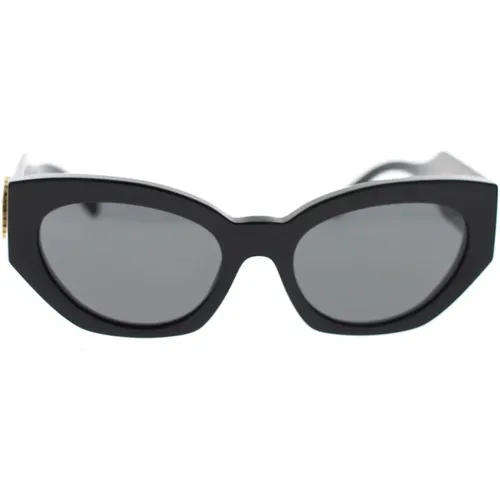 Stilvolle Cat-Eye Sonnenbrille , unisex, Größe: 54 MM - Versace - Modalova