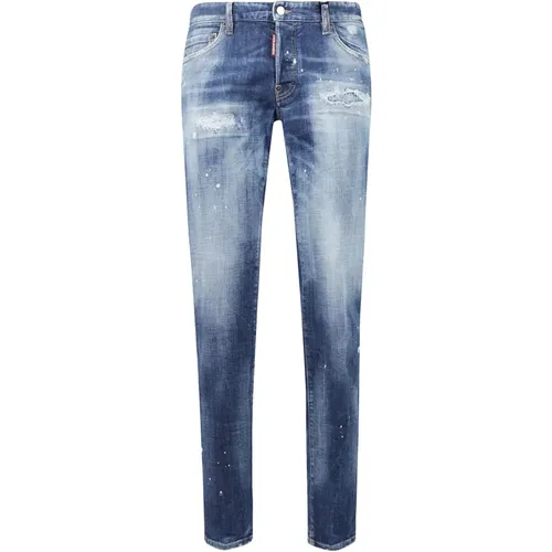 Klassische Jeans mit Fünf Taschen , Herren, Größe: 2XL - Dsquared2 - Modalova