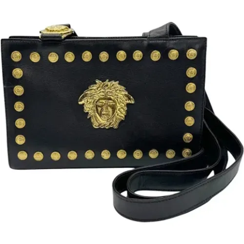 Pre-owned Leder schultertasche - Versace Pre-owned - Modalova